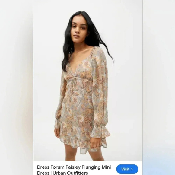 Dress forum mini dress-medium like new - Picture 1 of 12